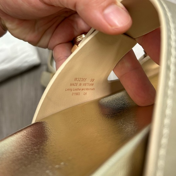 NWT Cole Haan Women’s Marisol Footbed Sandal, Gold, Size 9 - Picture 8 of 8